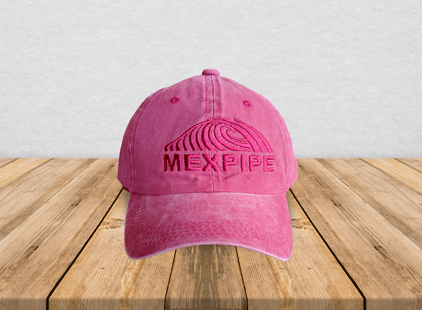 Gorra Deslavada Vino Mexola