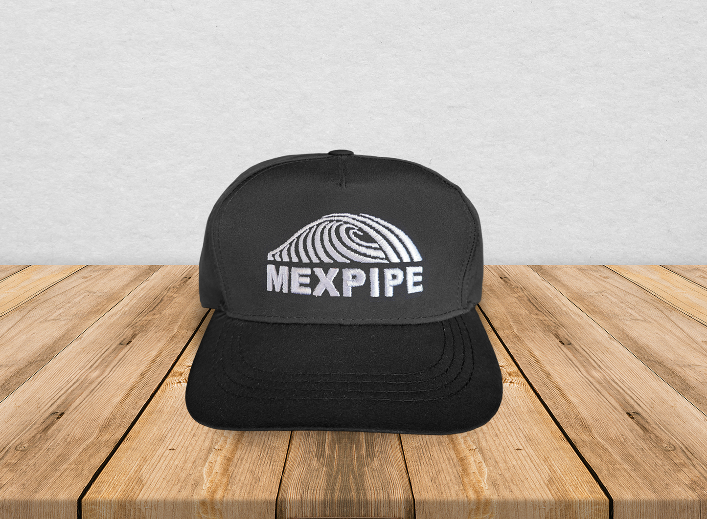 Gorra Poliester Negra Mexola