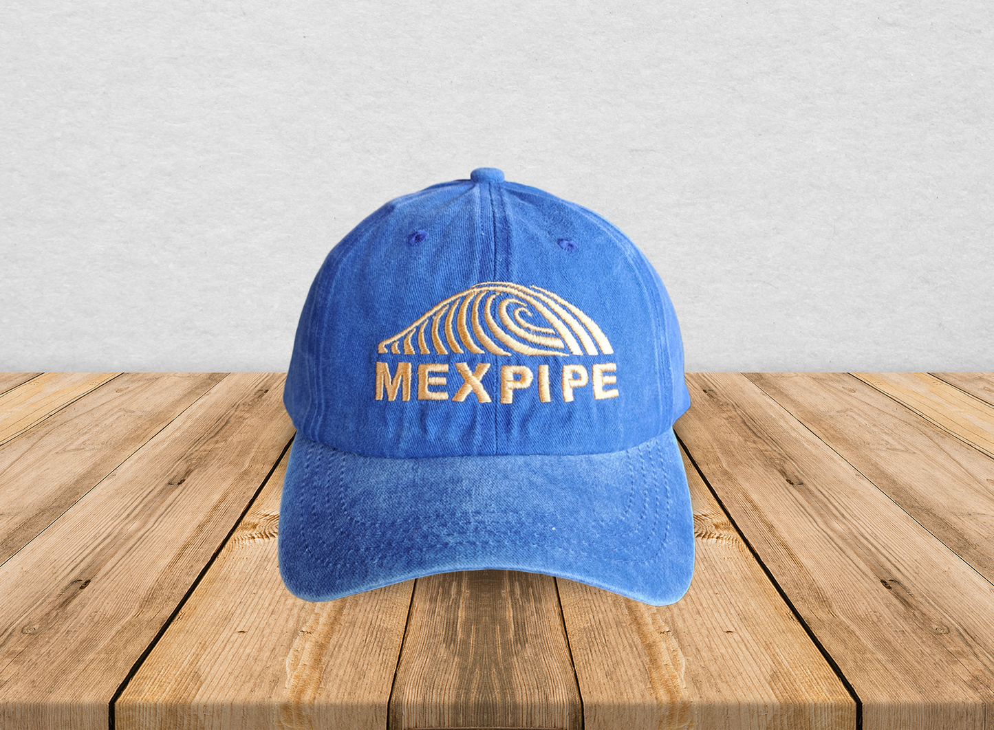 Gorra Deslavada Azul Rey Mexola