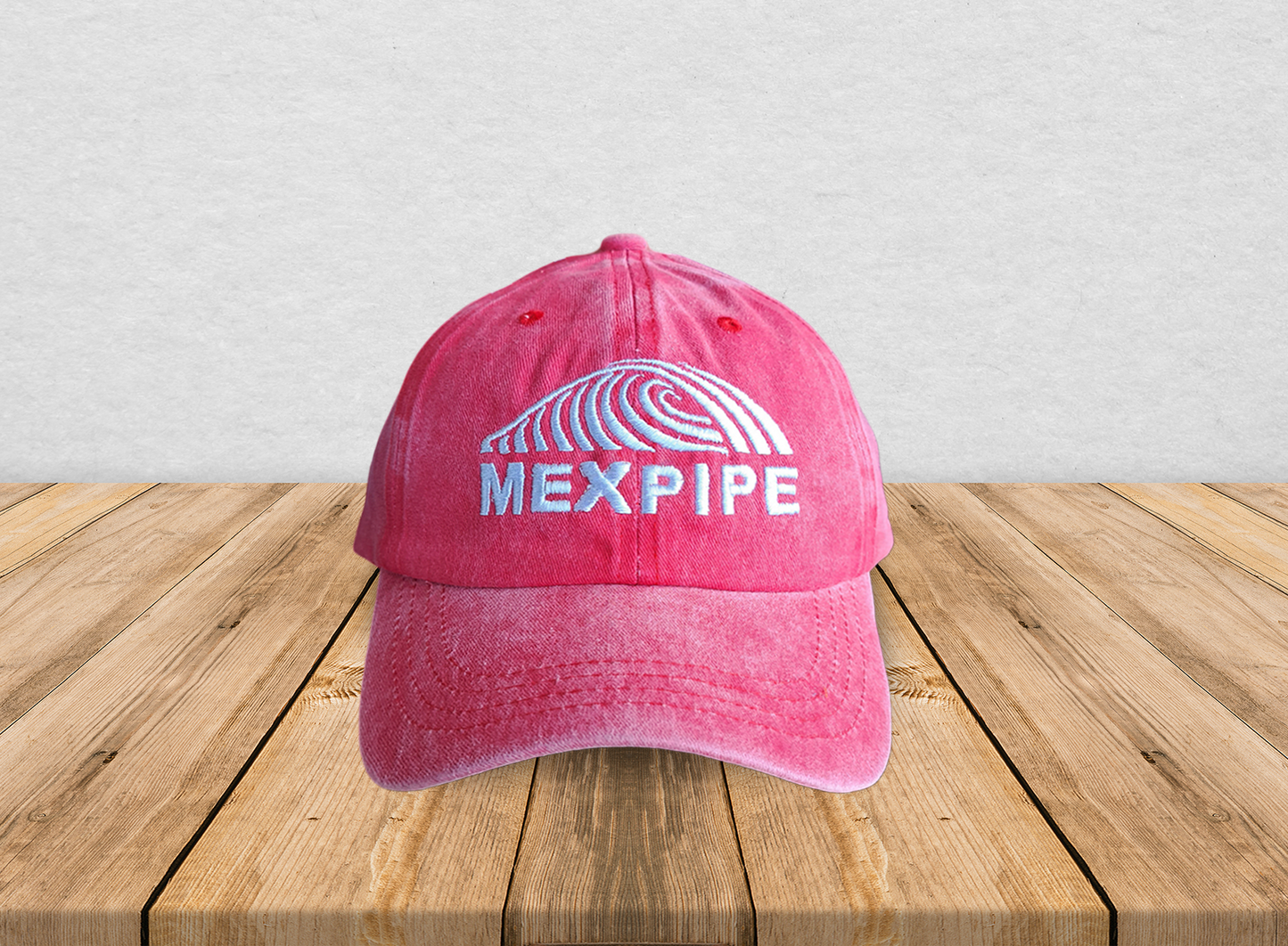 Gorra Deslavada Roja Mexola
