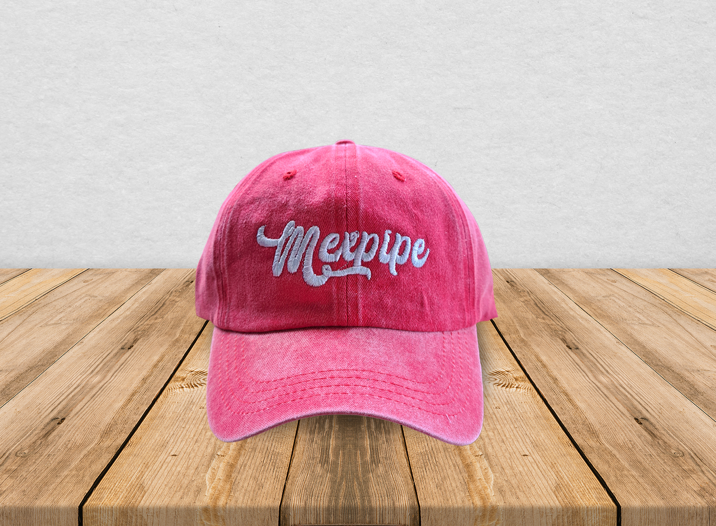 Gorra Roja Deslavada Soft serve