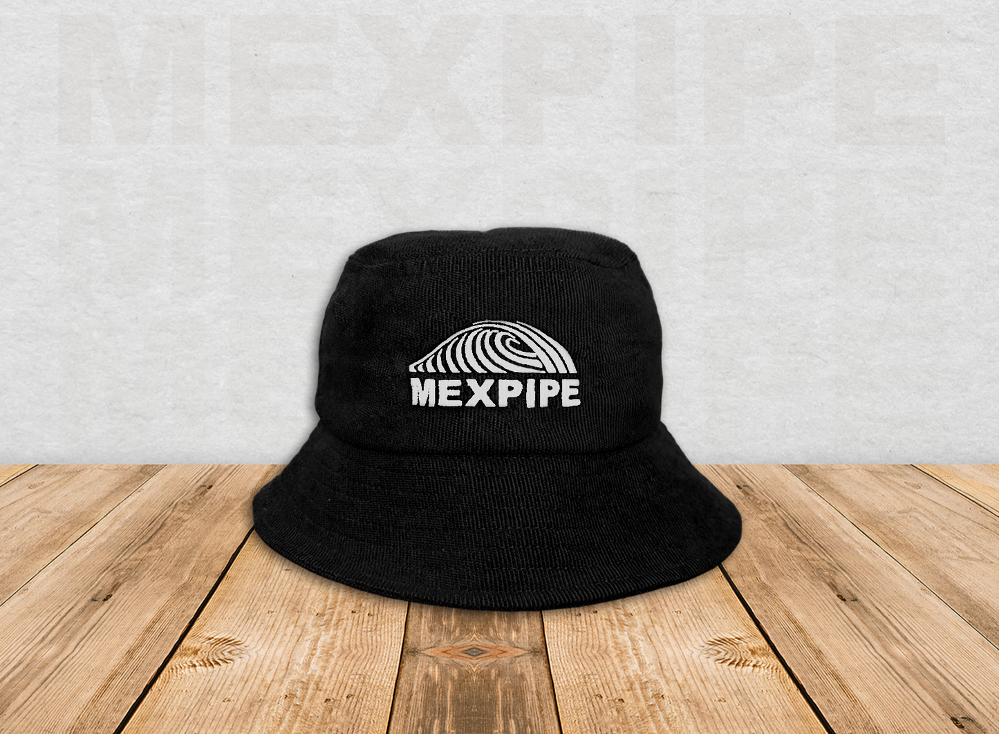 Bucket Hat Negro Mexola